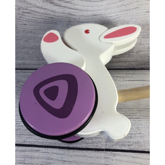 Hape bunny Push & Pull Along - Picture 3 of 5